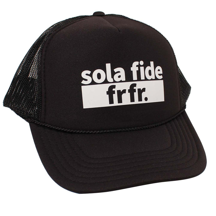 Sola Fide Trucker Cap (Black)